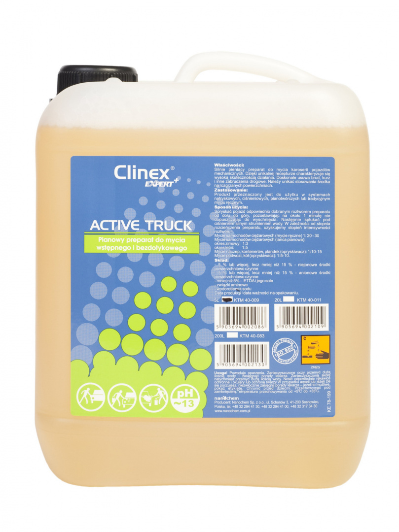 Clinex Expert+ Active Truck NF 26kg Clinex Expert+ Active Truck NF 26kg