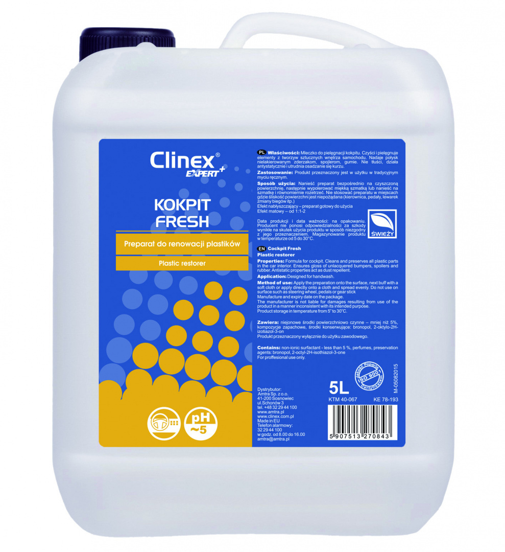 Clinex Expert+ Bio Kokpit Fresh Clinex Expert+ Bio Kokpit Fresh