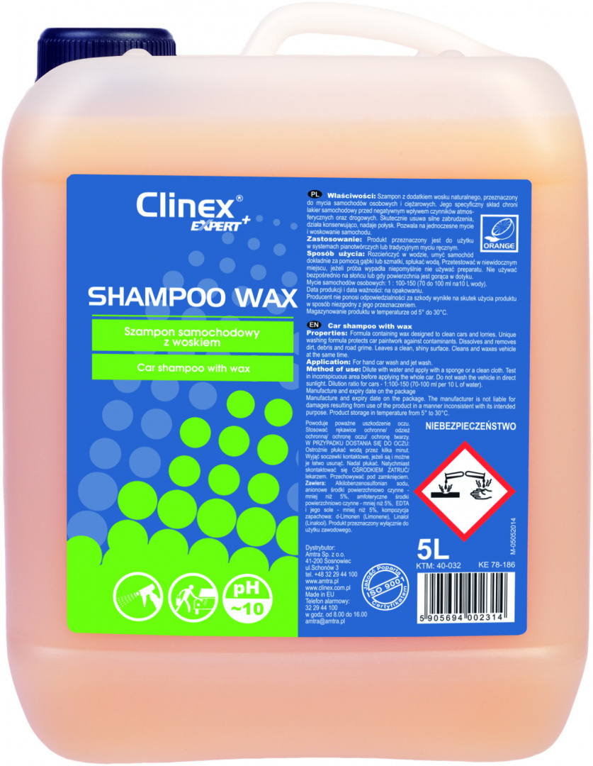 Clinex Expert+ Shampoo Wax Clinex Expert+ Shampoo Wax