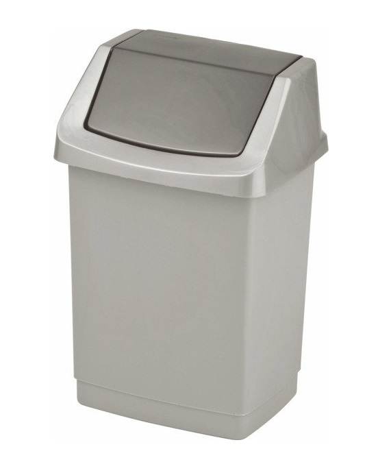 Kosz uchylny na śmieci CLICK 15L szary Kosz uchylny na śmieci CLICK 15L szary
