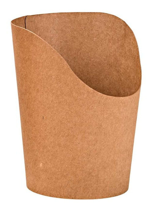 Kubek opakowanie pojemnik wrap, tortilla, frytki 350ml papierowy kraftowy 50szt. Kubek opakowanie pojemnik wrap, tortilla, frytki 350ml papierowy kraftowy 50szt.