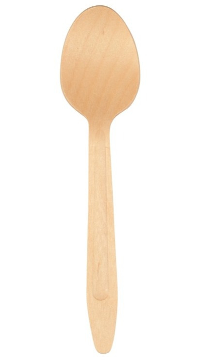 Łyżki drewniane, jednorazowe, ekologiczne 16,5cm 100szt. Łyżki drewniane, jednorazowe, ekologiczne 16,5cm 100szt.