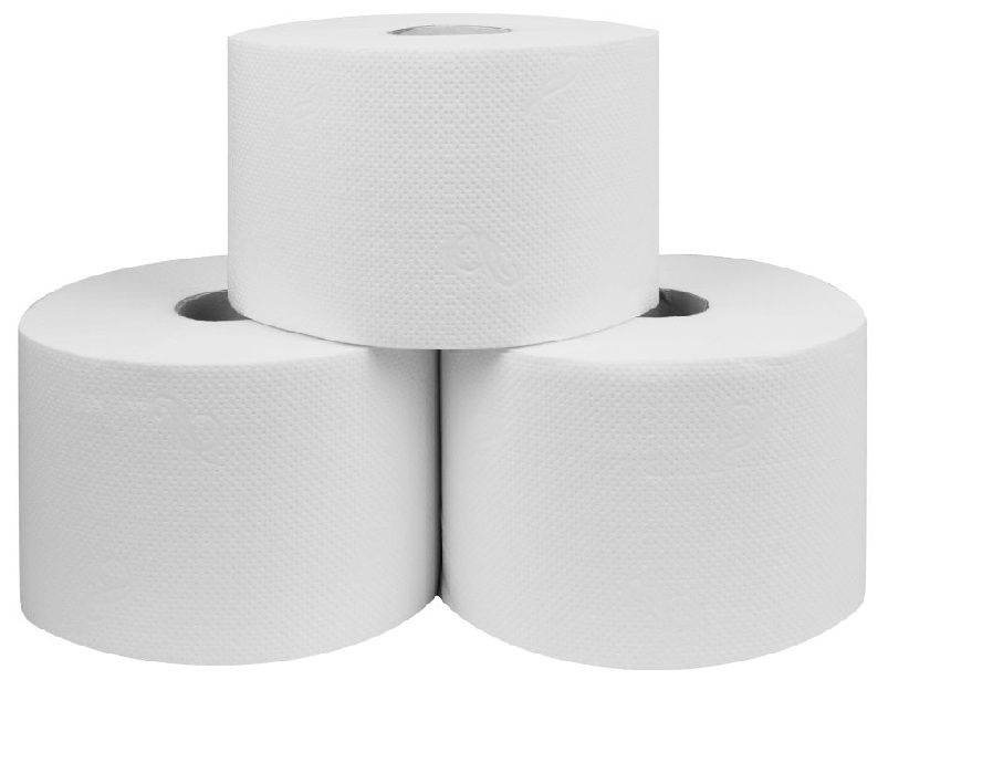Papier Toaletowy 2 warstwowy Biały 50 metrów 30 rolek ABC Papier Toaletowy 2 warstwowy Biały 50 metrów 30 rolek ABC