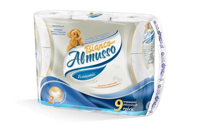 Papier Toaletowy 2 warstwowy Bianco Almusso A9 Papier Toaletowy 2 warstwowy Bianco Almusso A9