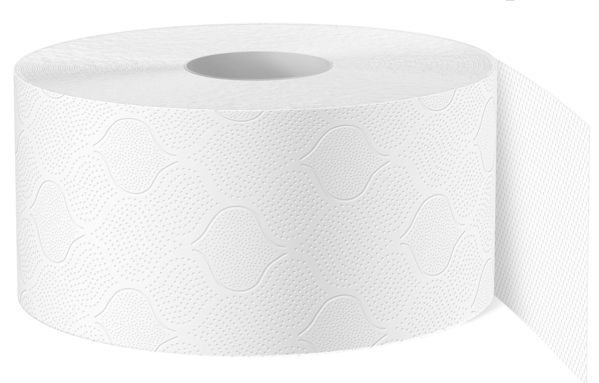Papier toaletowy JUMBO Biała celuloza 100m 2W Pura Line Papier toaletowy JUMBO Biała celuloza 100m 2W Pura Line