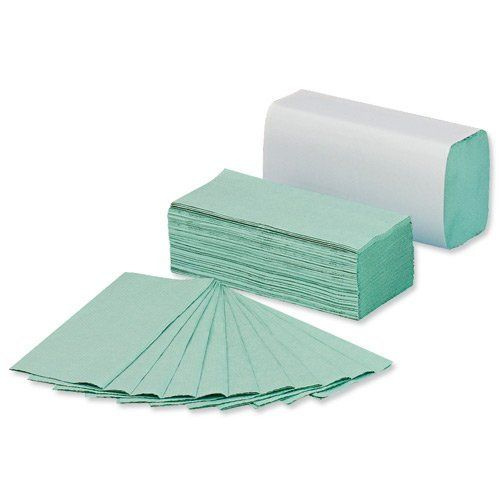 Ręcznik papierowy składany ZZ Zielony Makulatura 4000 szt Ręcznik papierowy składany ZZ Zielony Makulatura 4000 szt