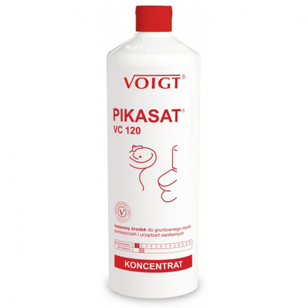 VOIGT VC 120 PIKASAT do czyszczenia urządzeń sanitarnych 1L VOIGT VC 120 PIKASAT do czyszczenia urządzeń sanitarnych 1L