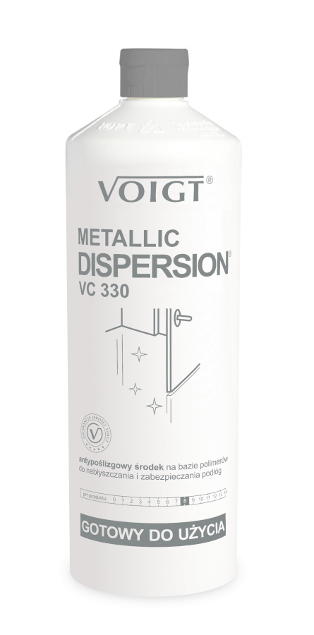 VOIGT VC 330 METALLIC DISPERSION Antypoślizgowy środek na bazie polimerów do nabłyszczania i zabezpieczania podłóg 1L VOIGT VC 330 METALLIC DISPERSION Antypoślizgowy środek na bazie polimerów do nabłyszczania i zabezpieczania podłóg 1L