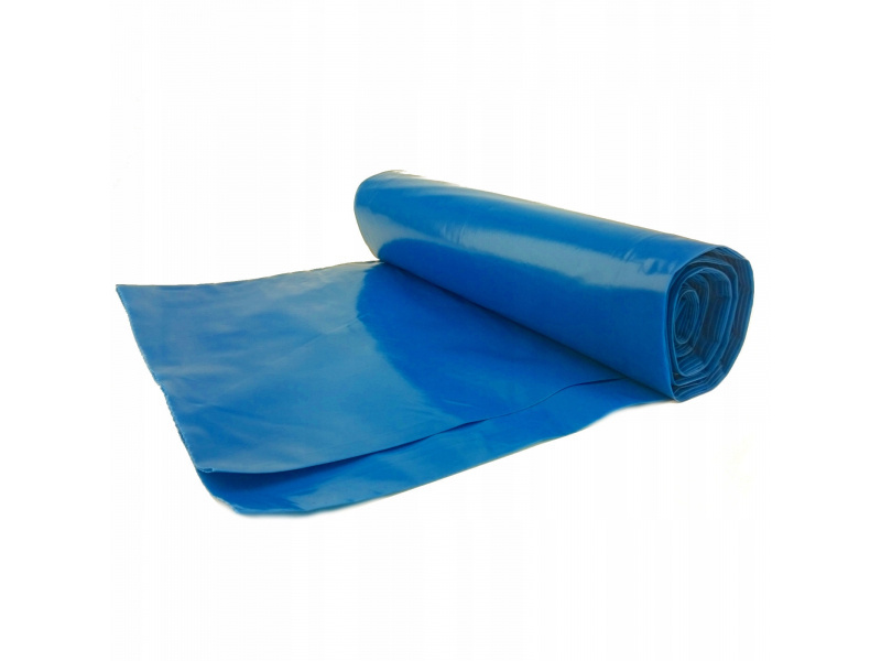 Worki na śmieci 120l Niebieskie 25szt LDPE Worki na śmieci 120l Niebieskie 25szt LDPE