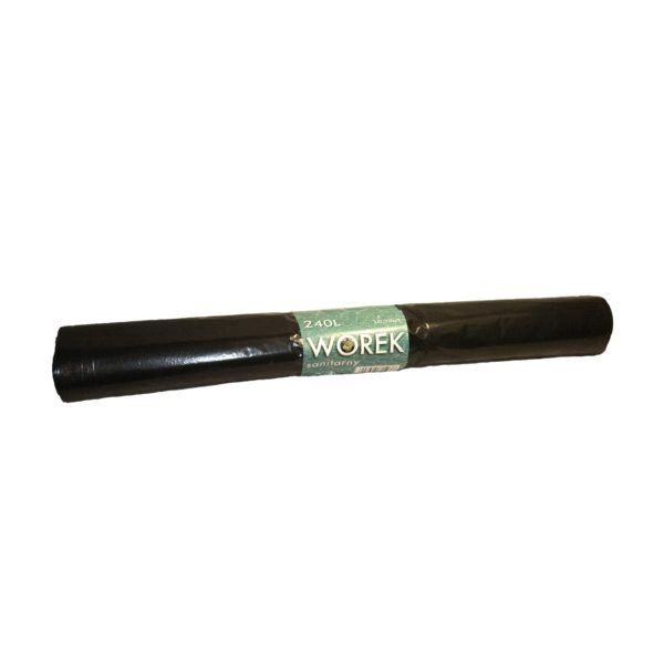 Worki na śmieci 240l Mocne Czarne 10szt Worki na śmieci 240l Mocne Czarne 10szt