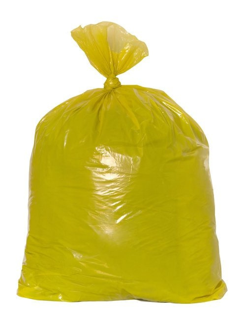 Worki na śmieci 240l Mocne Żółte LDPE 10 szt Worki na śmieci 240l Mocne Żółte LDPE 10 szt