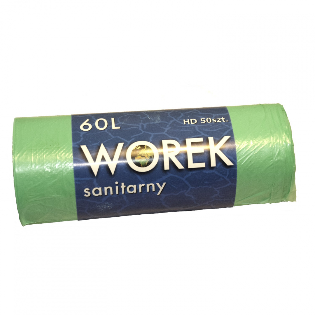 Worki na śmieci 60l Zielone 50 szt Worki na śmieci 60l Zielone 50 szt