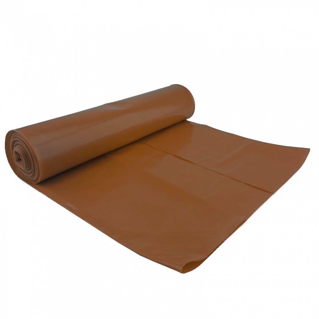 Worki na śmieci Brązowe 60l 20 szt Mocne LDPE Worki na śmieci Brązowe 60l 20 szt Mocne LDPE