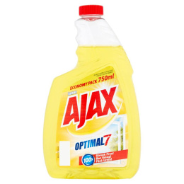 Ajax płyn do szyb 750ml zapas cytryna