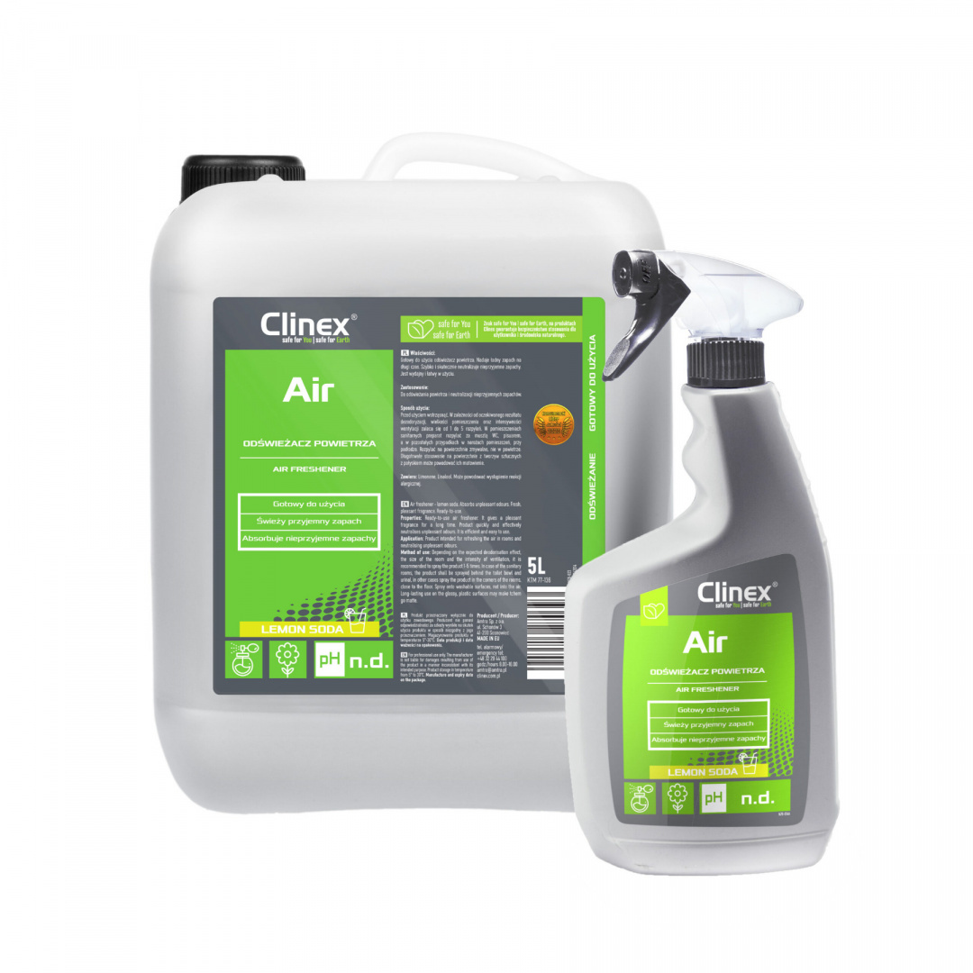 Clinex Air Lemon Soda 650ml Clinex Air Lemon Soda 650ml