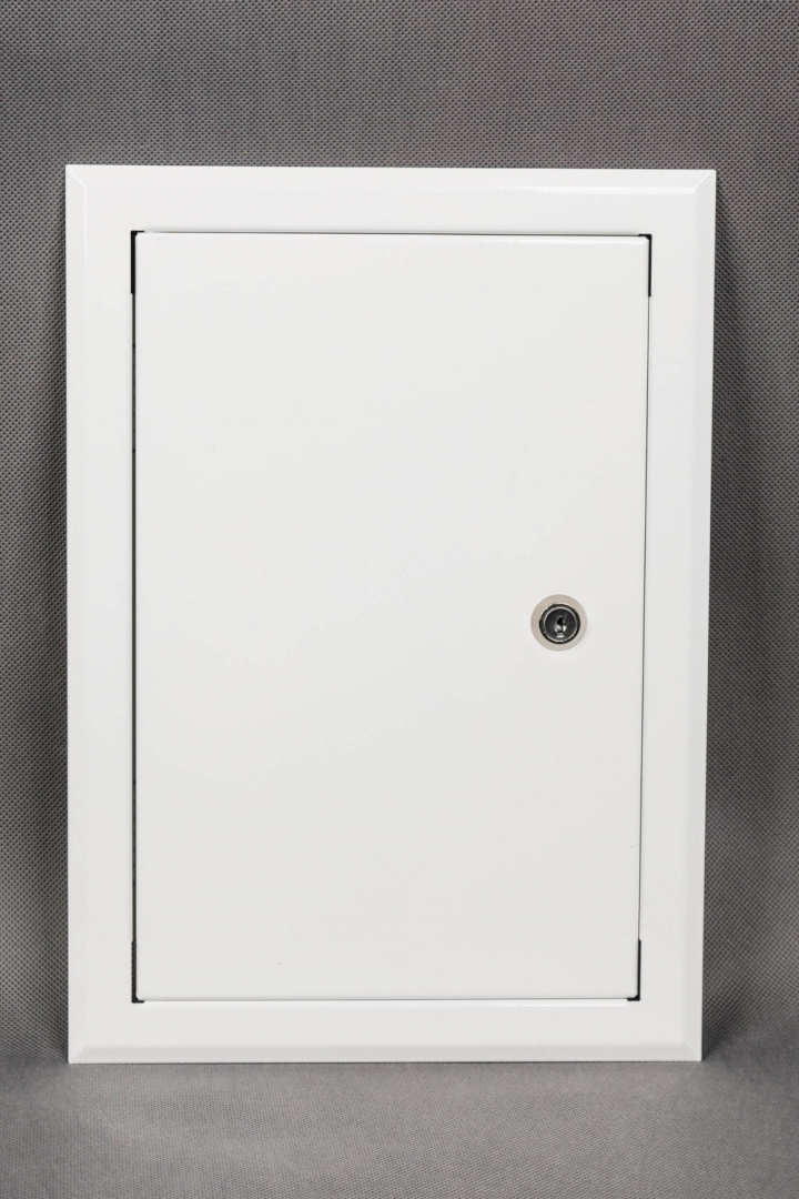 Drzwiczki rewizyjne metalowe 30x40 Klucz Drzwiczki rewizyjne metalowe 30x40 Klucz
