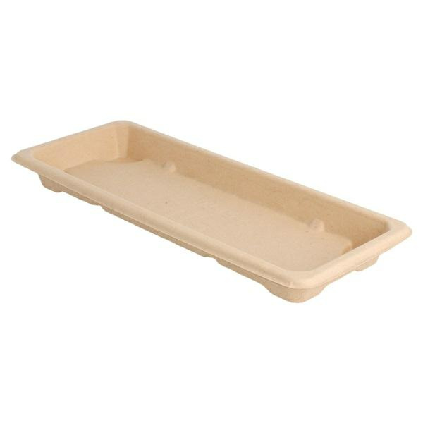 Eko pojemnik SUSHI TACKA niedzielony trzcina cukrowa PTC T06 221x92x22mm komplet 50szt. z deklem PET Eko pojemnik SUSHI TACKA niedzielony trzcina cukrowa PTC T06 221x92x22mm komplet 50szt. z deklem PET