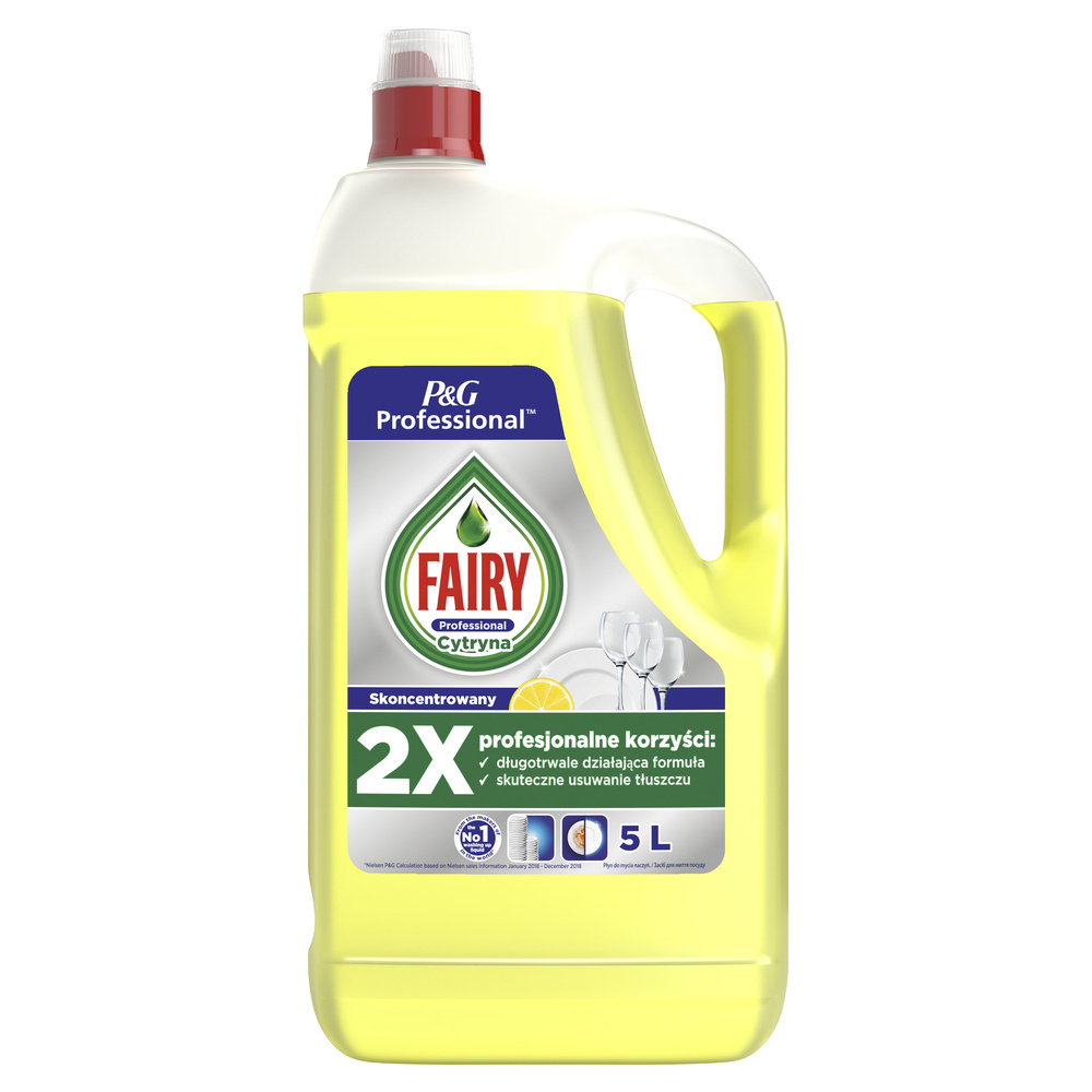 Fairy płyn do mycia naczyń 5l Cytrynowy Fairy płyn do mycia naczyń 5l Cytrynowy