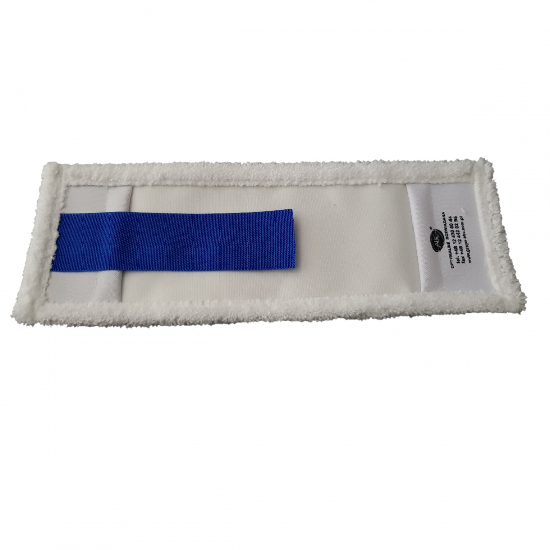 Mop płaski mikrofibra 40cm do stelaża kieszeniowego kombi Mop płaski mikrofibra 40cm do stelaża kieszeniowego kombi