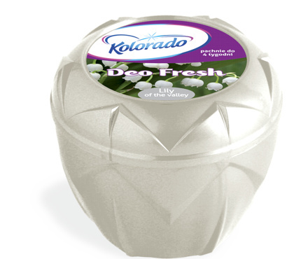Odświeżacz powietrza w żelu Kolorado 150ml Konwalia Odświeżacz powietrza w żelu Kolorado 150ml Konwalia