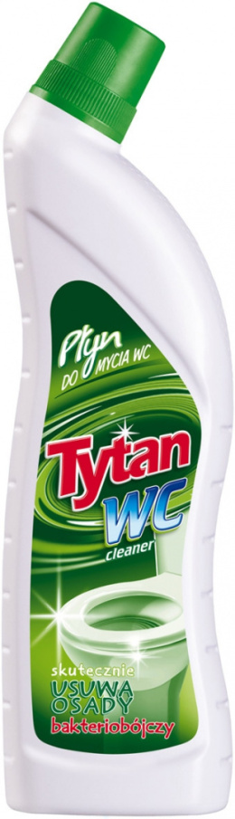 Płyn do mycia WC Tytan 750ml Zielony