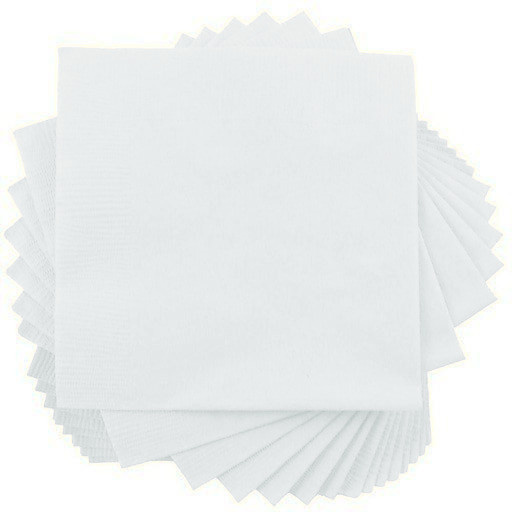 Serwetki Papierowe Białe 33/33 1warstwowe 500 szt