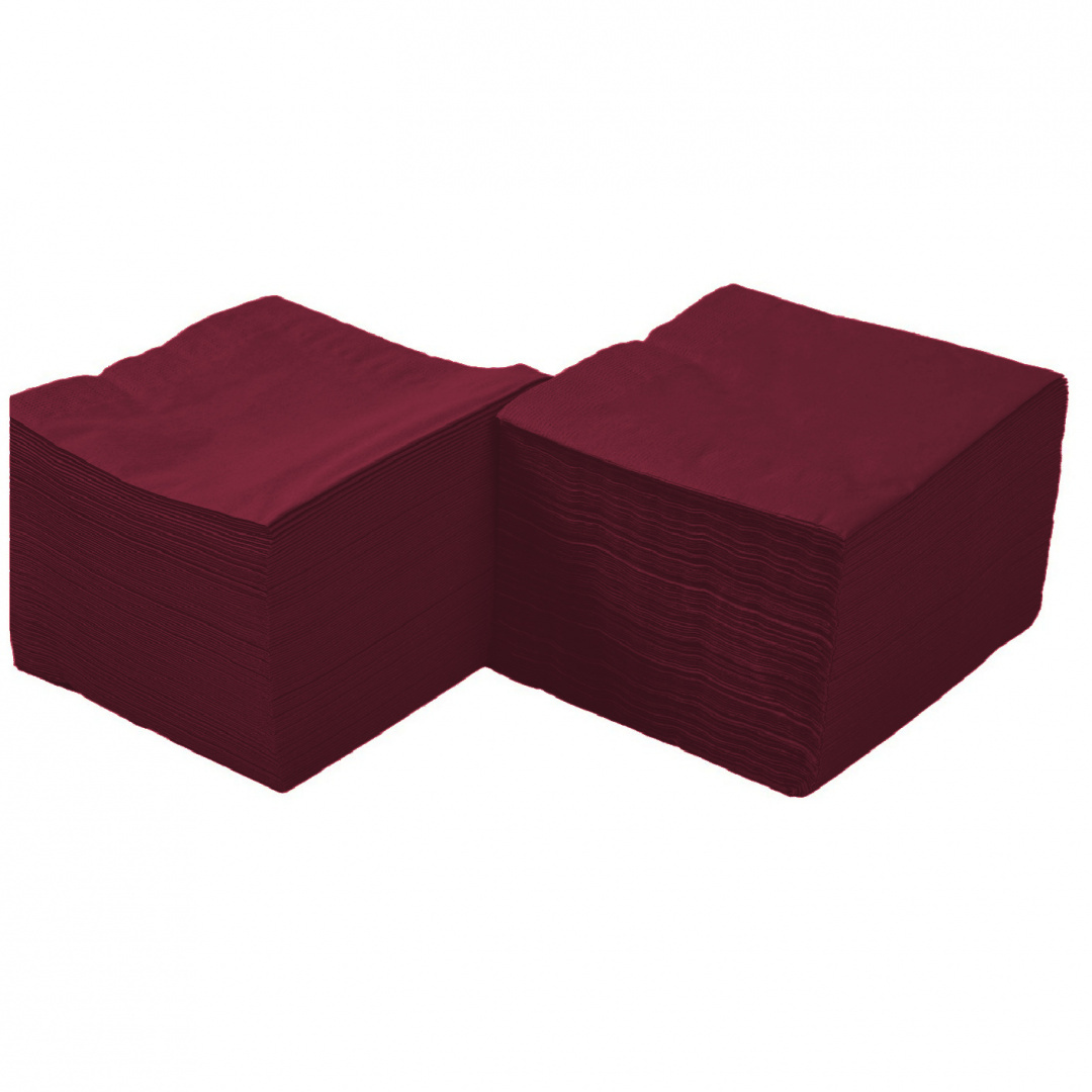 Serwetki Papierowe Bordowe 33/3 2warstowe 250 szt Serwetki Papierowe Bordowe 33/3 2warstowe 250 szt
