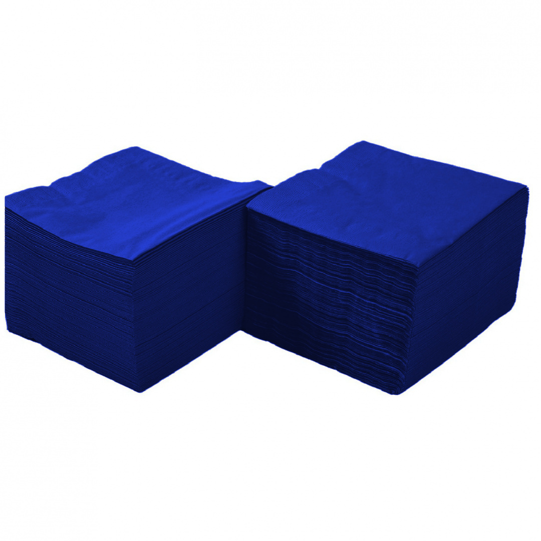 Serwetki Papierowe Granatowe 24/24 2 warstowe 200 szt Serwetki Papierowe Granatowe 24/24 2 warstowe 200 szt