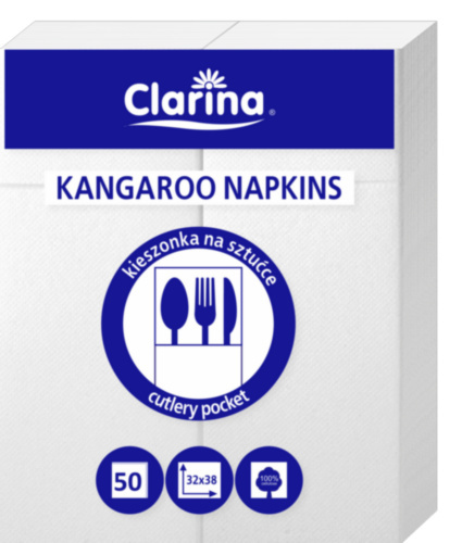 Kangurki clarina etui na sztućce Kangurki clarina etui na sztućce