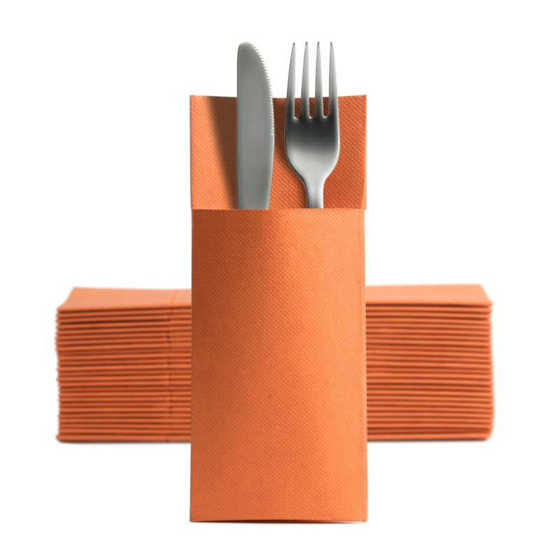 Napkins kangaroo etui clarina pomarańczowe Napkins kangaroo etui clarina pomarańczowe