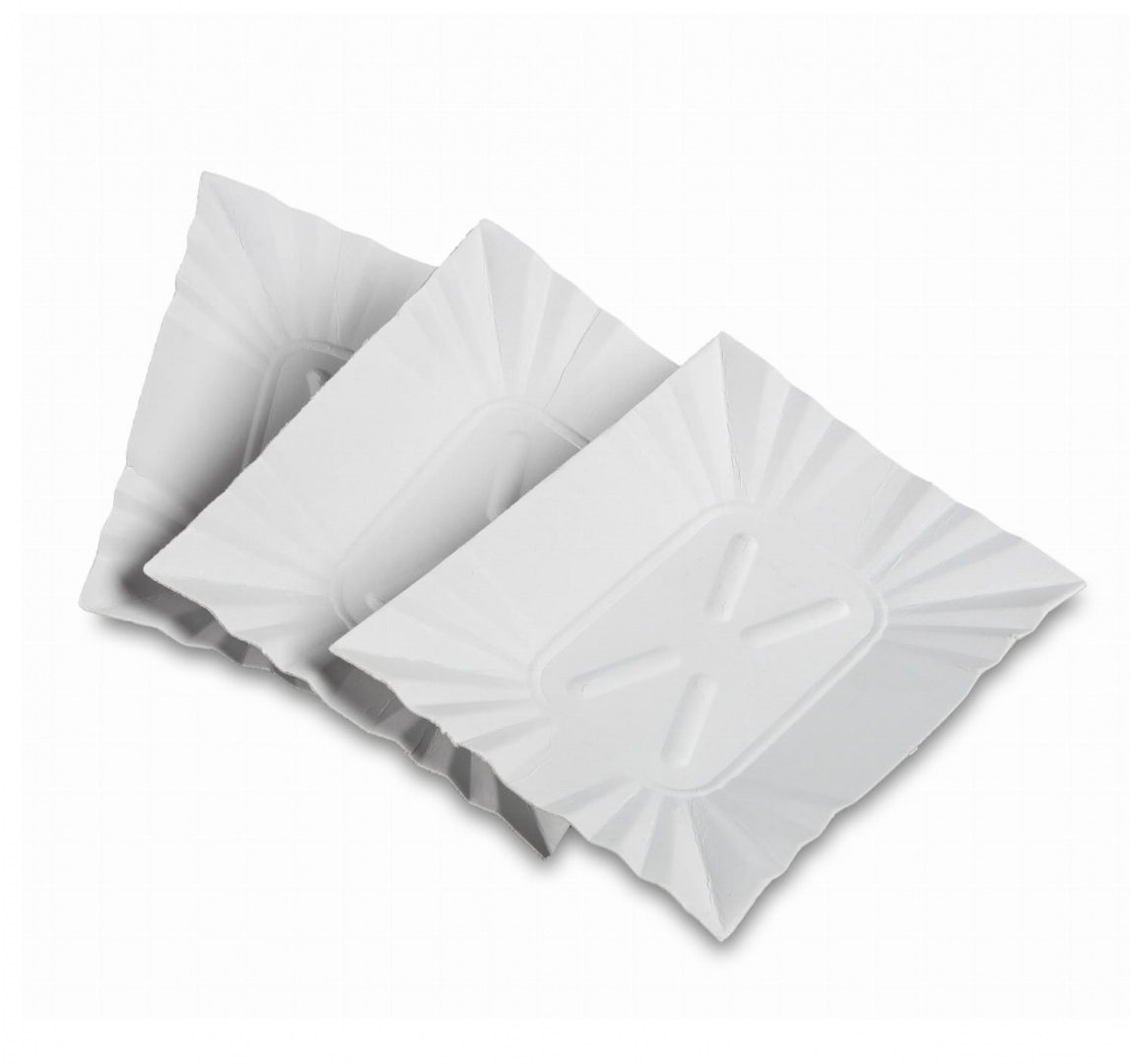 Tacka papierowa prostokątna biała 10x13 500szt. Tacka papierowa prostokątna biała 10x13 500szt.