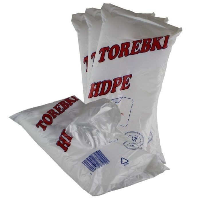 Woreczek spożywczy HDPE 14x4x32 cm Woreczek spożywczy HDPE 14x4x32 cm