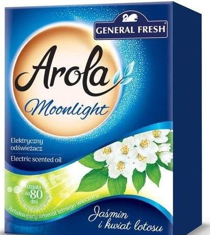 Zapas do odświeżacz powietrza w płynie Generał MOONLIGHT Jaśmin Kwiat Lotosu Zapas do odświeżacz powietrza w płynie Generał MOONLIGHT Jaśmin Kwiat Lotosu